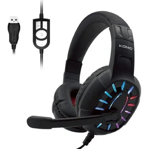 Audífonos Diadema Gamer Call Center Usb Komc Led G313 