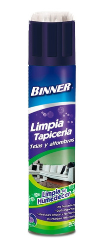Binner Limpia Tapicería En Espuma 600ml - L a $40