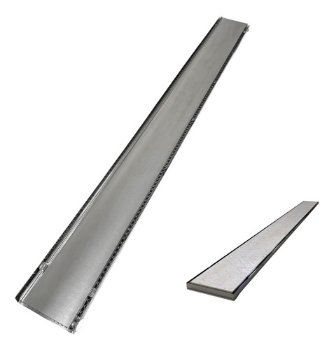 Ralo Linear Oculto Infinito 10x100 Inox 304 Com Tela