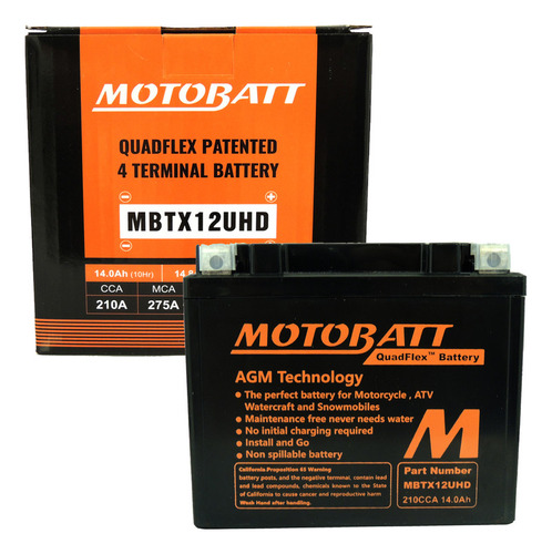 Bateria Motobatt Ducati Multistrada 1000 1100 1200 1260