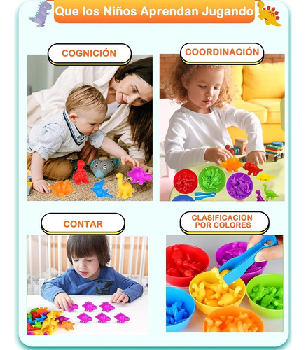 57 Juguetes Educativos De Dinosaurios Coloridos For Niños