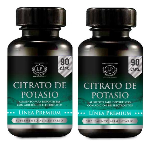 Oferta 2 X Citrato De Potasio Puro 90 Caps