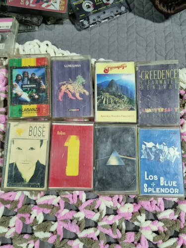 Lote De 8 Cassetes Antiguos Clásicos 