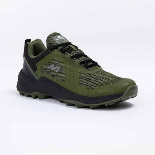 Zapatillas New Athletic Outdoor Climb02 Verde Militar Con Ne