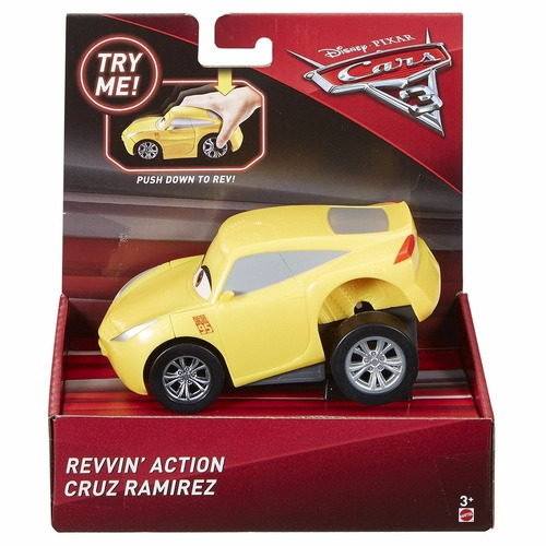 Carros 3 Cruz Ramirez Corredor Veloz - 14cm De Comprimento