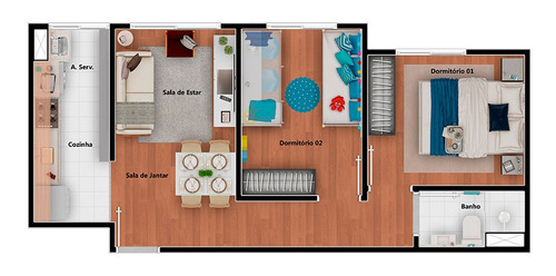 Imagem 13 de 13 de Apartamento À Venda No Bairro Barra Funda - São Paulo/sp - O-20245-33665