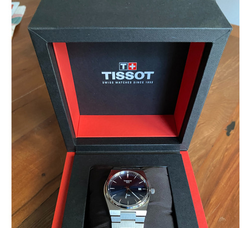 Reloj Tissot Prx Acero Azul 