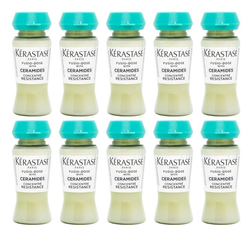 Kerastase Fusio Dose Ceramides Reparacion X10 Ampollas 6c