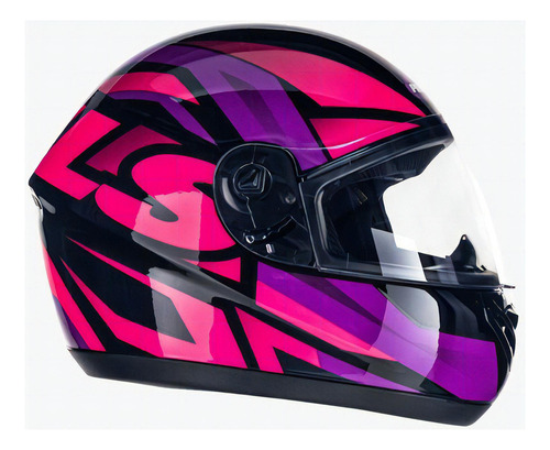 Capacete Moto Feminino Peels Spike Maxi Rosa Lilás