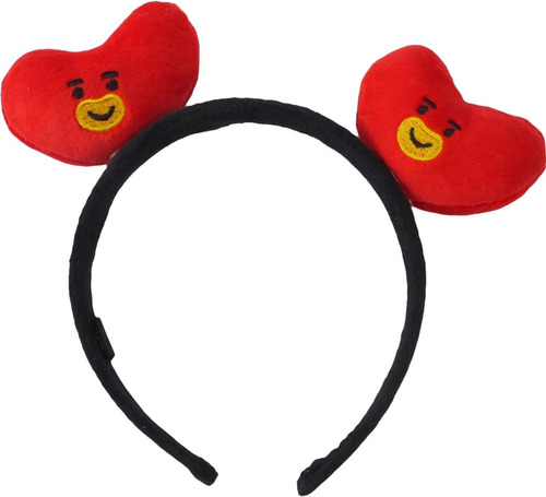 Diadema Bordada De Felpa 3d De Bt21 Line Friends