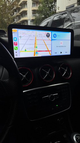 Carplay A200 A250 A45 Cla200 Cla250 Gla200 Gla250 Pantalla Negro