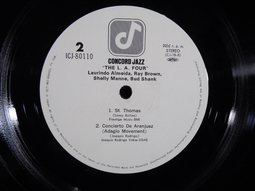 La4 The L.a.4 Lp Vinil Japonês Com Obi (Usado)