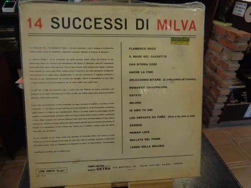 Milva Cantante Italiana Primer Lp Vinilo Italy Pop Mmr Z (Usado)