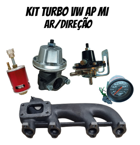 Kit Turbo Volkswagen Ap Mi C/ Ar E Direção