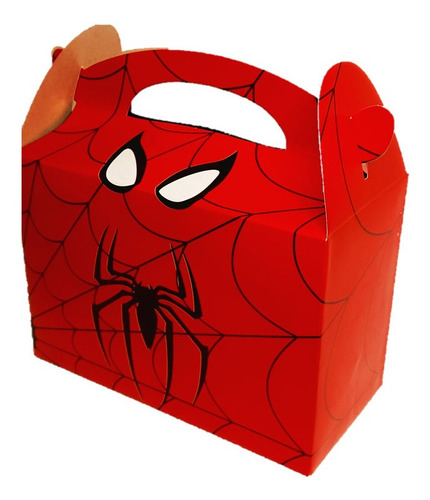 Cajita Feliz Sorpresas X12und Spiderman Escudo