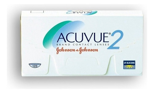 Lente De Contato Acuvue 2 + Rápida Grau Esférico -2,75 Miopia