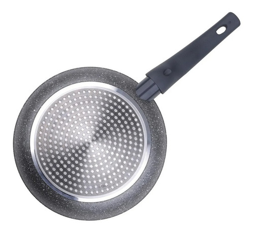 Imagen 2 de 5 de Sarten Bergner Orion Granito Aluminio Forjado 24 Cm