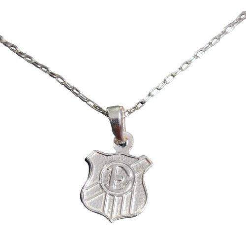 Collar Cadena Equipo Everton Mujer Niños Plata 925 + Caja Re