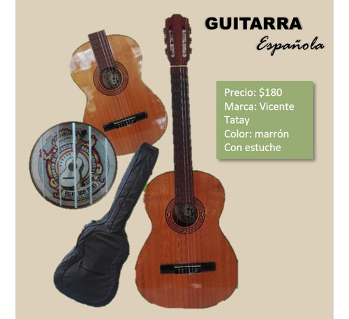 Guitarra Española Vicente Tatay