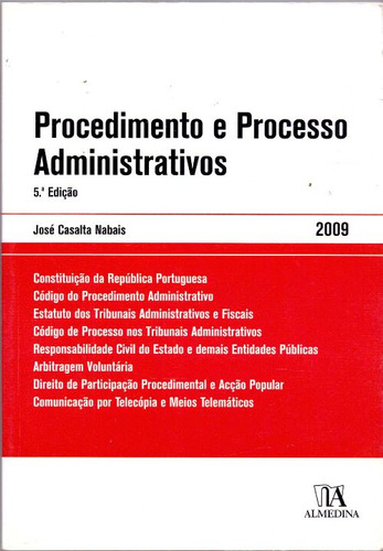 Libro Procedimento E Processo Administrativos 05ed 09 De Nab