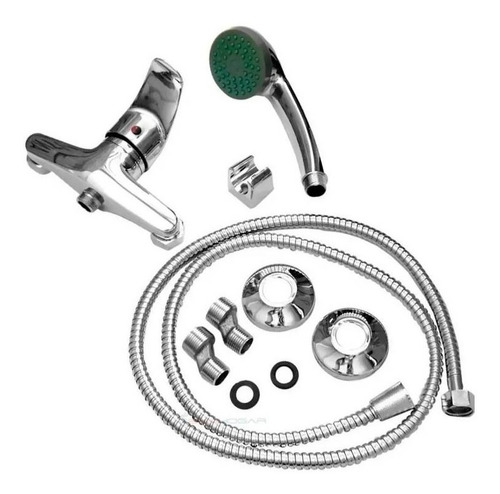 Llave Ducha Monomando Acero Cromado Alta Calidad