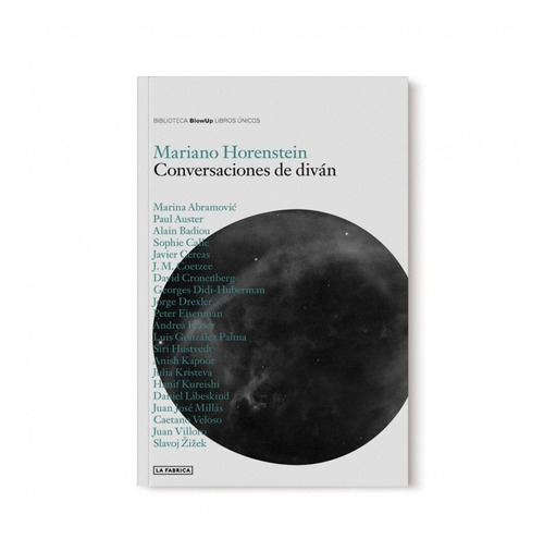 Conversaciones De Divan /  Mariano Horenstein (libro)