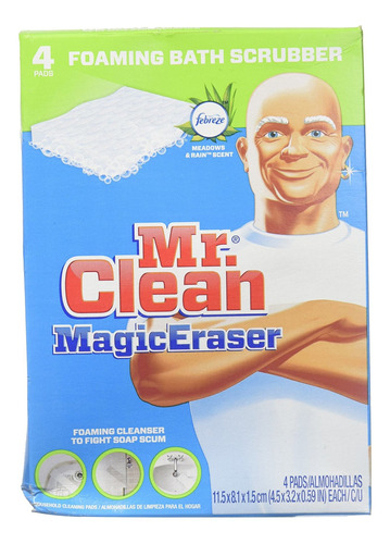 Mr. Clean Magic Borrador, Limpiador De Baño Espumoso, Paqu.