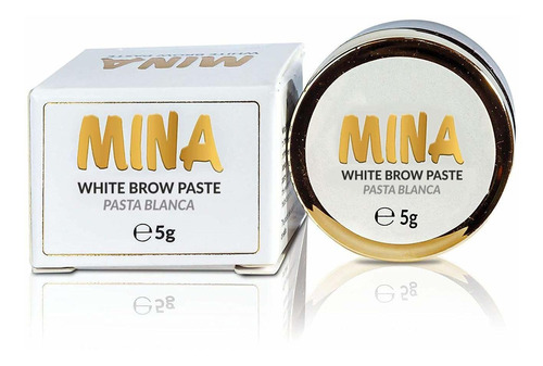 Mina Pasta De Cejas Blancas De 0.18oz | Dibuja O Dibuja La F