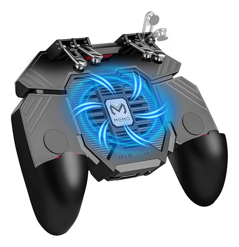 Gamepad Con Ventilador De Refrigeración Viene Con 4 Gatillos