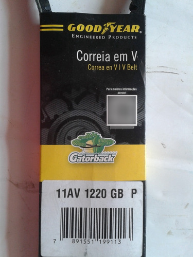 Correa Alternador 11av1220 Good Year = 15485 Silverado, C10,