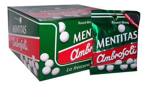 Mentitas Ambrosoli Display X 24 Unidades