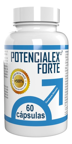 Potencialex Forte 60 Caps Sabor Natural