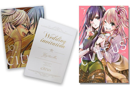 Citrus 10 Y Citrus Plus 1 Español Kamite Wedding Invitation