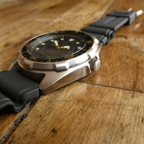 Imagen 6 de 7 de Casio Diver Antiguo Oversize Acero Reloj Colección 51120swt