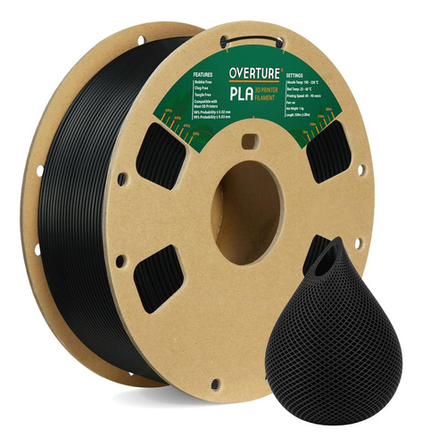 Pla Filament 1.75mm Pla 3d Printer Filament, 1kg Cardbo...