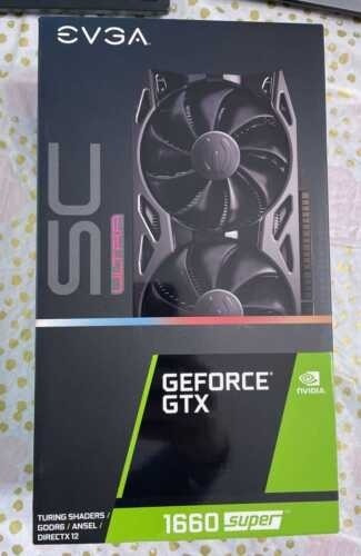 Evga Geforce Gtx 1660 Super Sc Ultra Tarjeta Gráfica