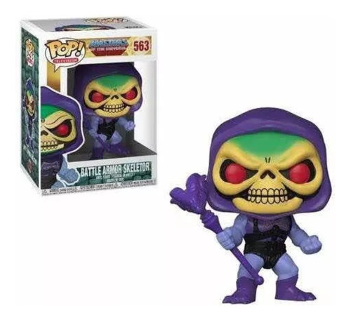 Funko Pop Battle Armor Skeletor Masters Of The Universe 563 