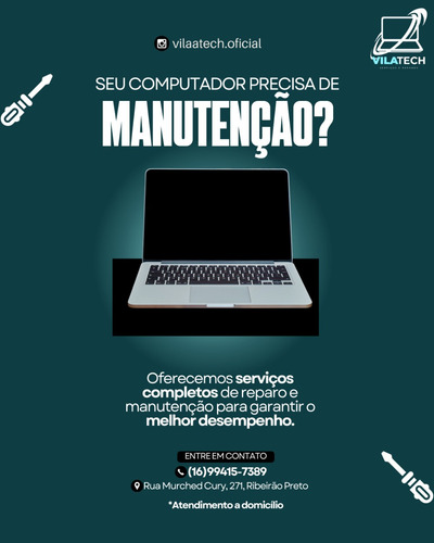 Reparo E Assistência Para Notebook Computadores