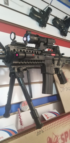 Imagen 10 de 10 de Rifle De Aire Con Mira Telescopica