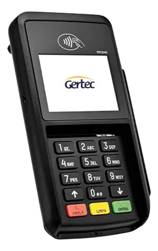 Leitor De Cartão Gertec Ppc940 Preto Usb E Serial