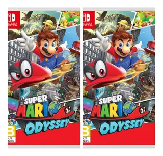 Super Mario Odyssey Físico Nintendo Switch Standard 2 Piezas