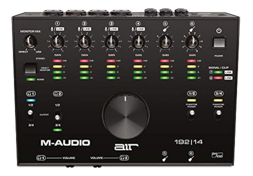 M-audio Air 192 | 14 - Interfaz Usb Audio / Midi De 8 Entrad