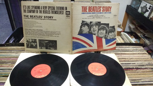 The Beatles Story Original Doble Lp U S A   Lacapsula