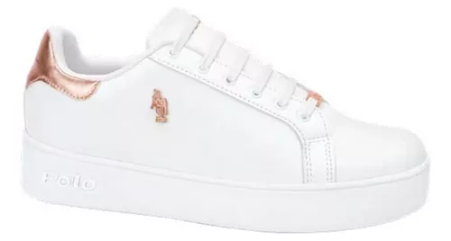 POLO Tenis Casual para Mujer - Tenis Blanco Marino para Mujer - Tenis –  HPCPOLO