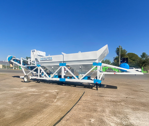 Planta Concretera Dosificadora Móvil Zeus30 2 Tolvas 50m3/h