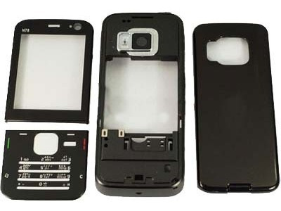 Carcasa Nokia N78 Mica Tapa De Teclado Movil Nserie Celular