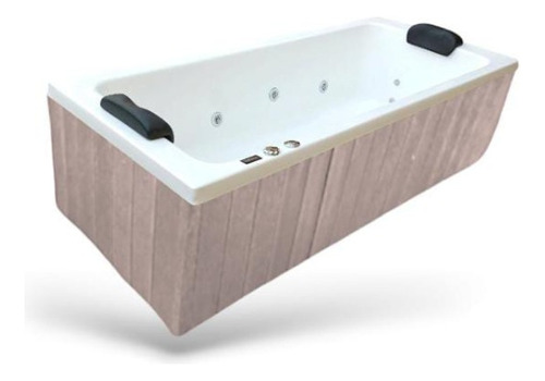 Jacuzzi Deluxe 180x90x60 16 Jets 1,5hp + Estructura Y Deck