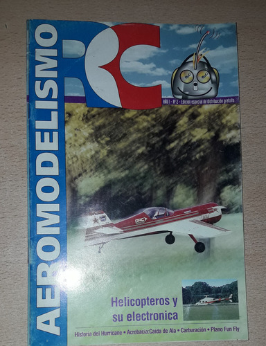 Revista Aeromodelismo N°2 Con Plano