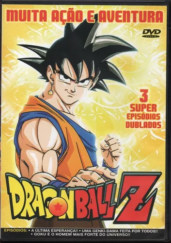 Dvd Dragon Ball Z Muita Ação E Aventura 3 Episodios