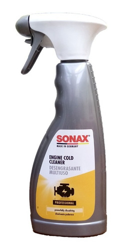 Limpiador Y Desengrasante De Motor Para Auto Sonax 500 Ml